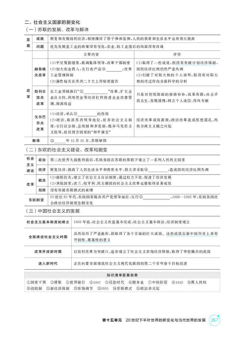 《1_精讲册-第十五单元　20世纪下半叶世界的新变化与当代世界的发展_2026版教学资源包_202653高考总复习A版_山东版_2026版.山东版.选考总复习.历史.5·3A版_二、教师用书PDF_第三部分世界史》第7页预览