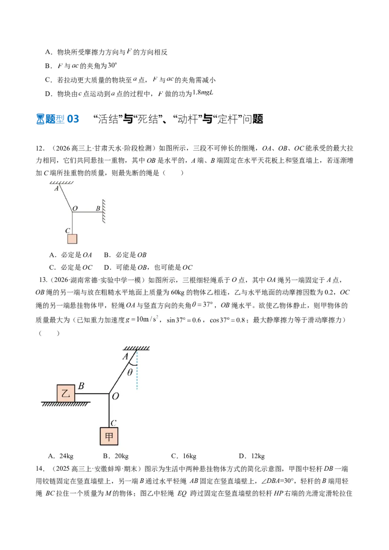 《第07讲力的合成与分解（专项训练）（湖南专用）（学生版）_地理_2027年高考地理一轮_2027年高考物理一轮课件+讲义+练习（湖南专用）-G331_2027版》第7页预览