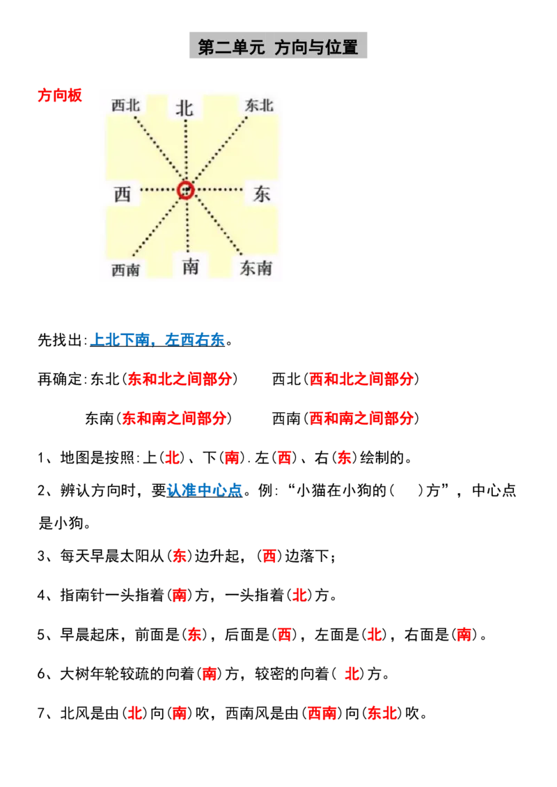 《二年级下册数学寒假预习重要知识点(1)_2年级下册同步教辅_2下-数学_二下数学-必背资料通用》第2页预览