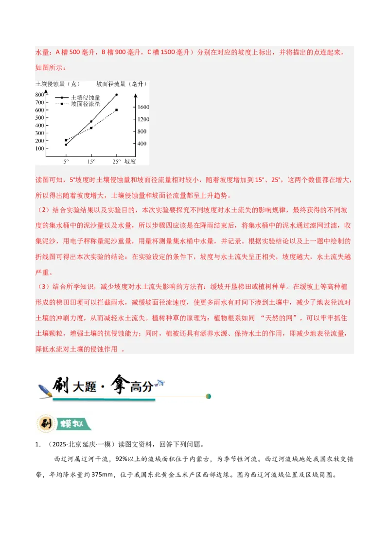 《题型08绘图实践类（解析版）_地理_三轮冲刺_大题精做冲刺2025年高考地理大题突破+限时集训（新高考通用）》第10页预览