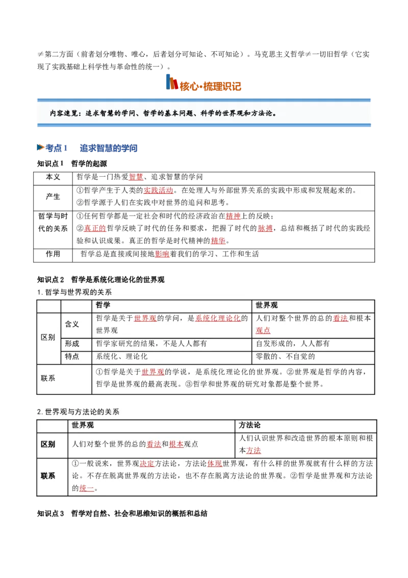 《第01课时代精神的精华（专项训练）（黑吉辽蒙专用）（学生版）_zheng治_2027年高考政治一轮_2027年高考政治一轮课件+讲义+练习（黑吉辽蒙专用）-G330_2027版》第2页预览