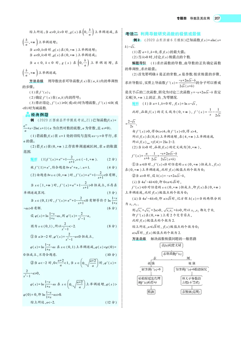 《4.2导数的应用_2022版教学资源包_五年高考三年模拟_2022版新高考版高考总复习数学5·3A版_专题四§42导数的应用_专题PDF_专题PDF_专题电子书》第7页预览