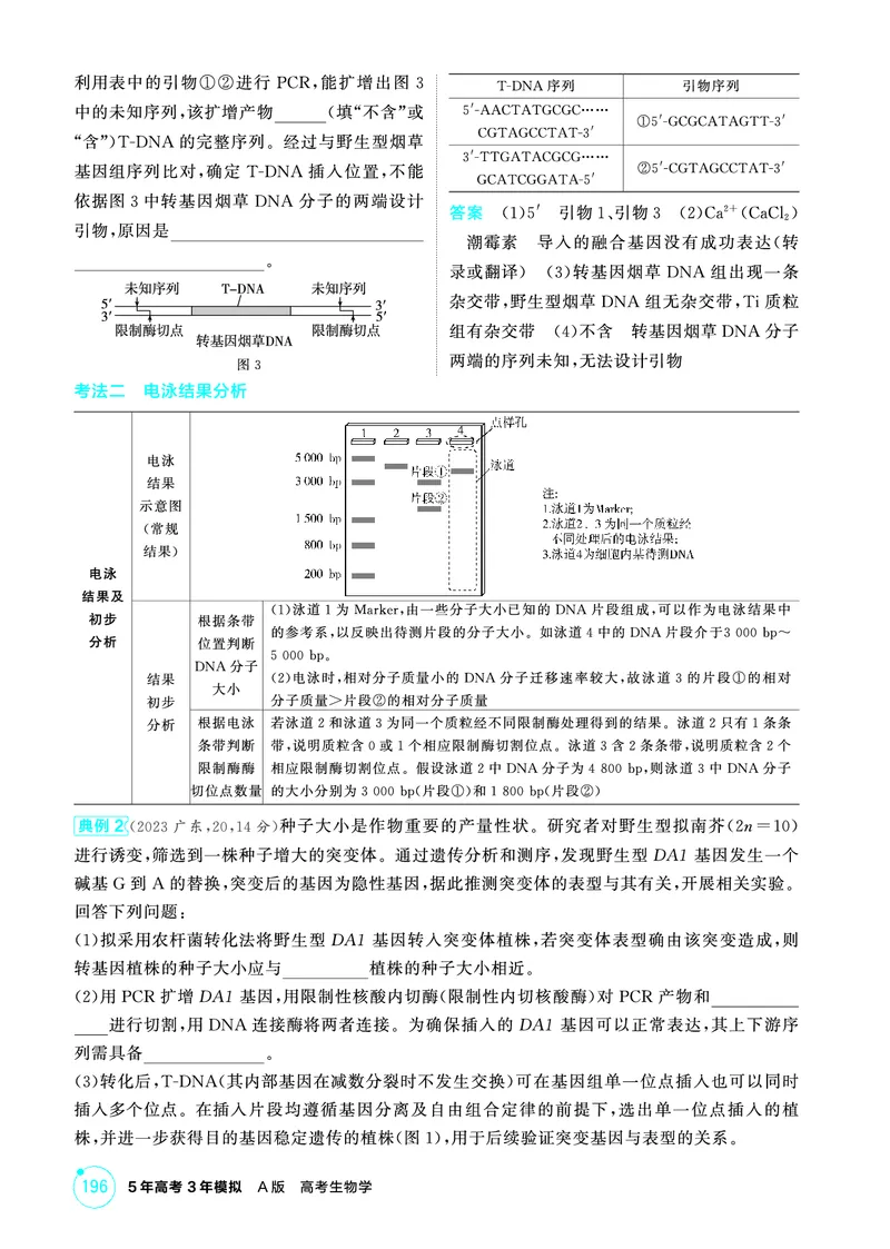 《1_精讲册PDF-第24章基因工程_2026版教学资源包_202653高考总复习A版_山东版_2026版.山东版.选考总复习.生物.5·3A版_第5部分生物技术与工程_第24章基因工程_2_精讲册PDF》第7页预览