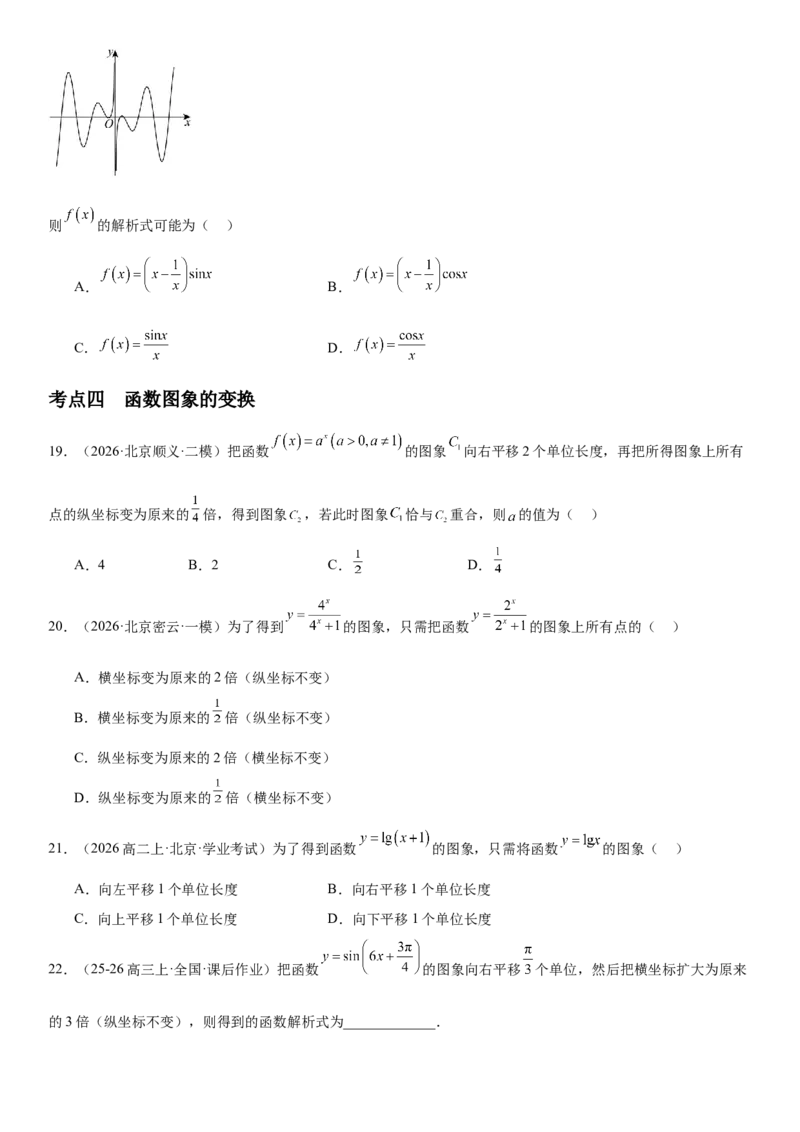 《2.10函数的图像（全国通用）（学生版）_高考一二三轮复习_数学_2027年高考数学一轮更新中_112027届高考数学一轮复习测试讲义（全国通用）》第7页预览