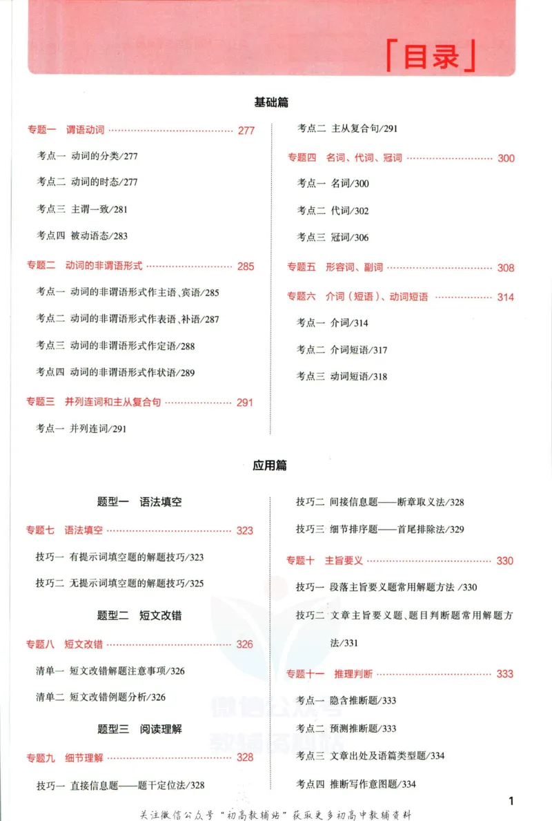 《53高考总复习A版英语课标版分类精析_2023A版学生用书》第3页预览