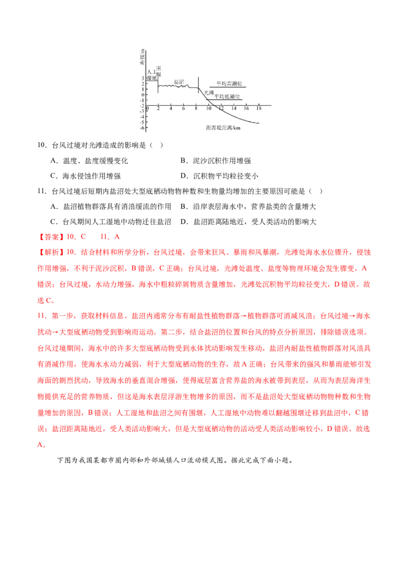 《地理（山东卷01）（全解全析）_地理_2026年-地理高考专项复习_2026年高考第一二三次模拟考试地理-G181_高考地理第三次模拟考试19套_地理（山东卷）》第5页预览
