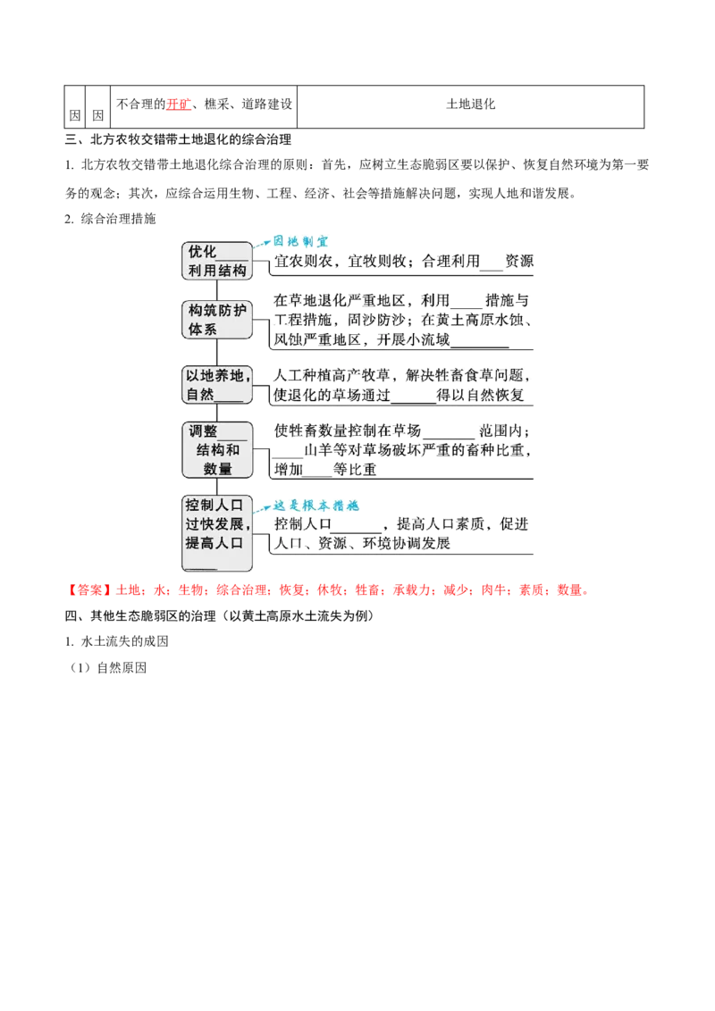《第31讲资源、环境与区域发展（知识清单）（教师版）_地理_2026年_2026年高考地理一轮复习全程跟踪讲义-G350_资料》第2页预览