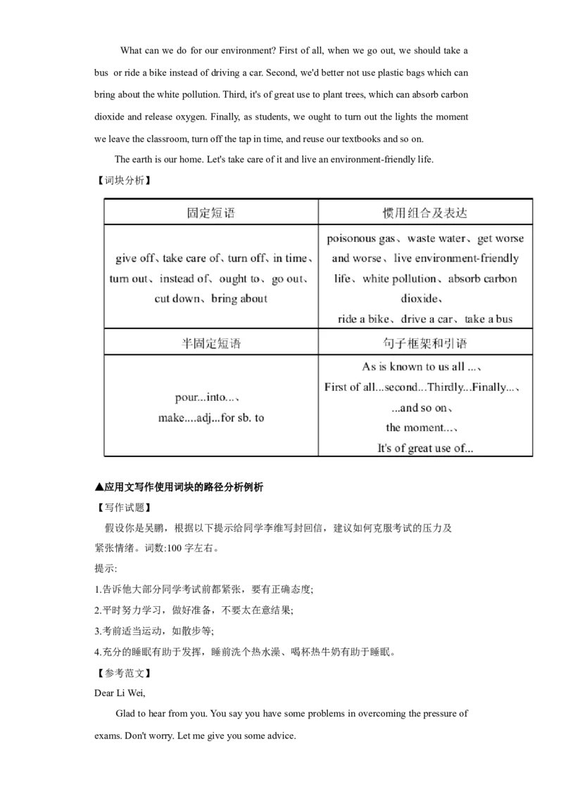 《05如何使用词块丰富应用文写作-(通用版)_英语(2)_一轮复习_2024年_2024年高考英语一轮复习应用文写作失误分析+应对策略(通用版)_资料》第3页预览