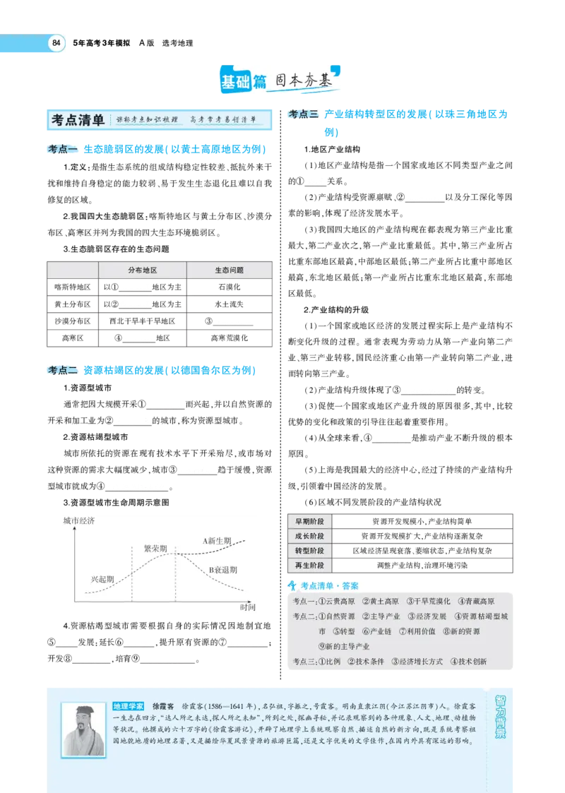 《1_14.考题考点精析(1)_2023版教学资源包_2023版新高考版选考总复习地理5·3A版_16_专题十四不同类型区域的发展_7_专题考点精析》第2页预览
