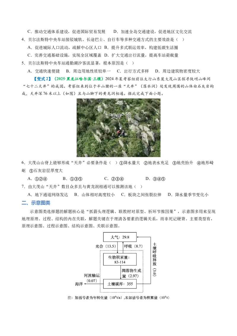 《题型04“图像类“选择题解题方法（题型专练）（全国通用）（学生版）_地理_2026年-地理高考专项复习_2026年高考地理重难点讲义专练（新高考通用）-G102_2026版》第5页预览