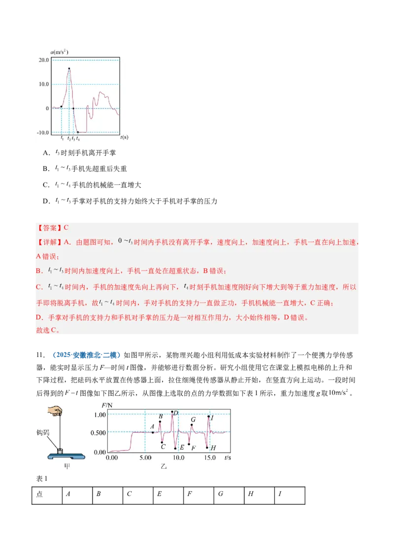 《第08讲牛顿运动定律的应用（专项训练）（安徽专用）（教师版）_地理_2027年高考地理一轮_2027年高考物理一轮课件+讲义+练习（安徽专用）-G326_2027版》第10页预览