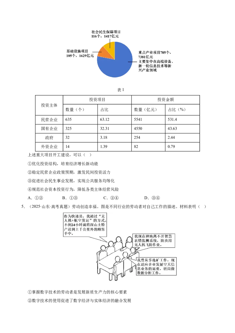 《第一课我国的生产资料所有制（一轮复习每课一练）（学生版）_zheng治_2026年_2026年高考政治一轮复习考点精讲课件＋练习（统编版）-G398_资料》第2页预览