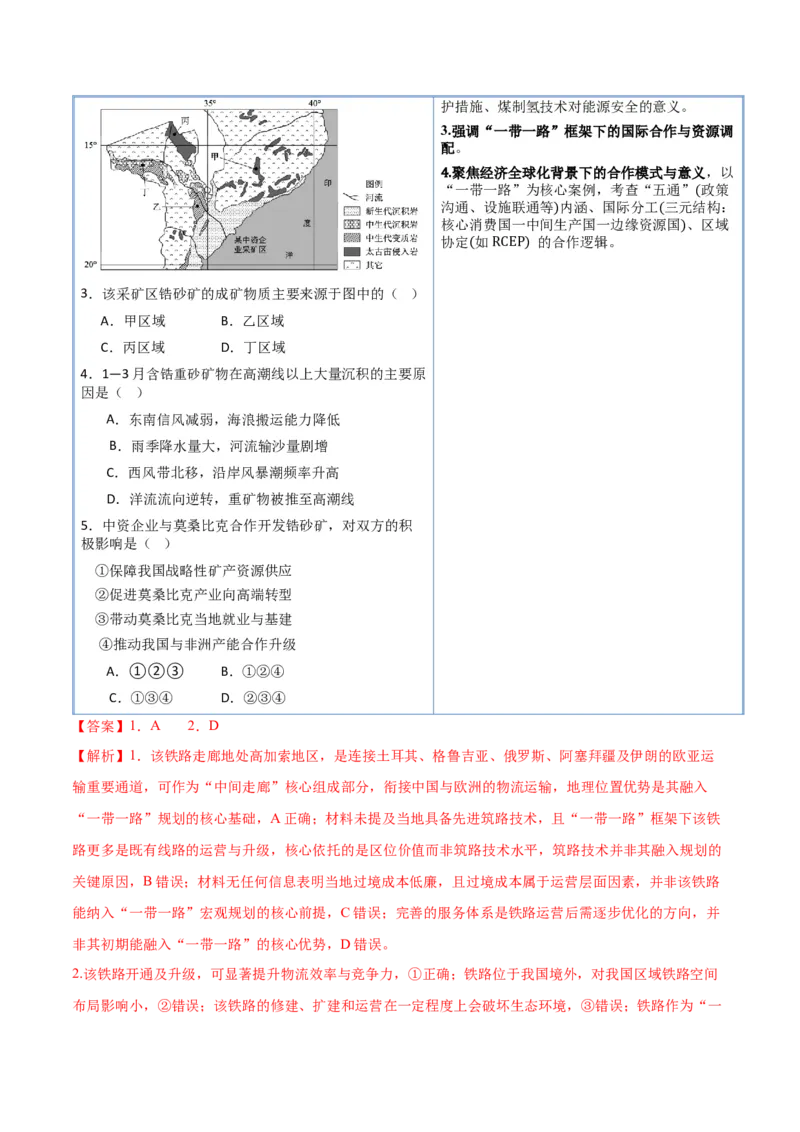 《猜押09工程建设、国家战略（解析版）_地理_2026年-地理高考专项复习_2026年高考地理终极冲刺讲练测（全国通用）-G459_2026版》第6页预览