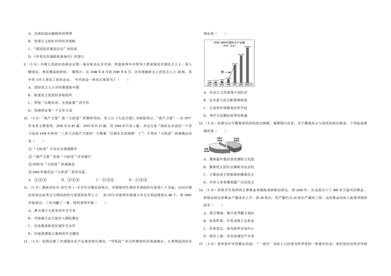 《2013年江苏省高考历史试卷(1)_高考一二三轮复习_历史_2027年高考历史专项复习_2008年-2026年历史高考真题-G427_2008-2020年高考_地方卷_江苏高考历史08-20_A3word版_PDF版（赠送）》第2页预览