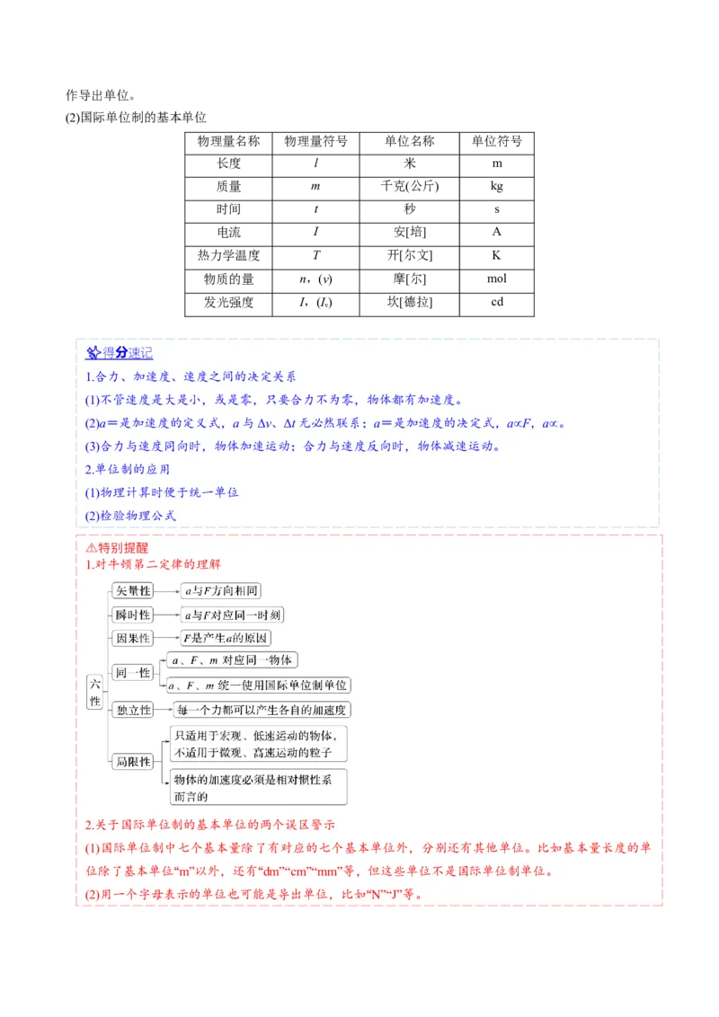 《第07讲牛顿运动定律（专项训练）（安徽专用）（学生版）_地理_2027年高考地理一轮_2027年高考物理一轮课件+讲义+练习（安徽专用）-G326_2027版_571》第3页预览