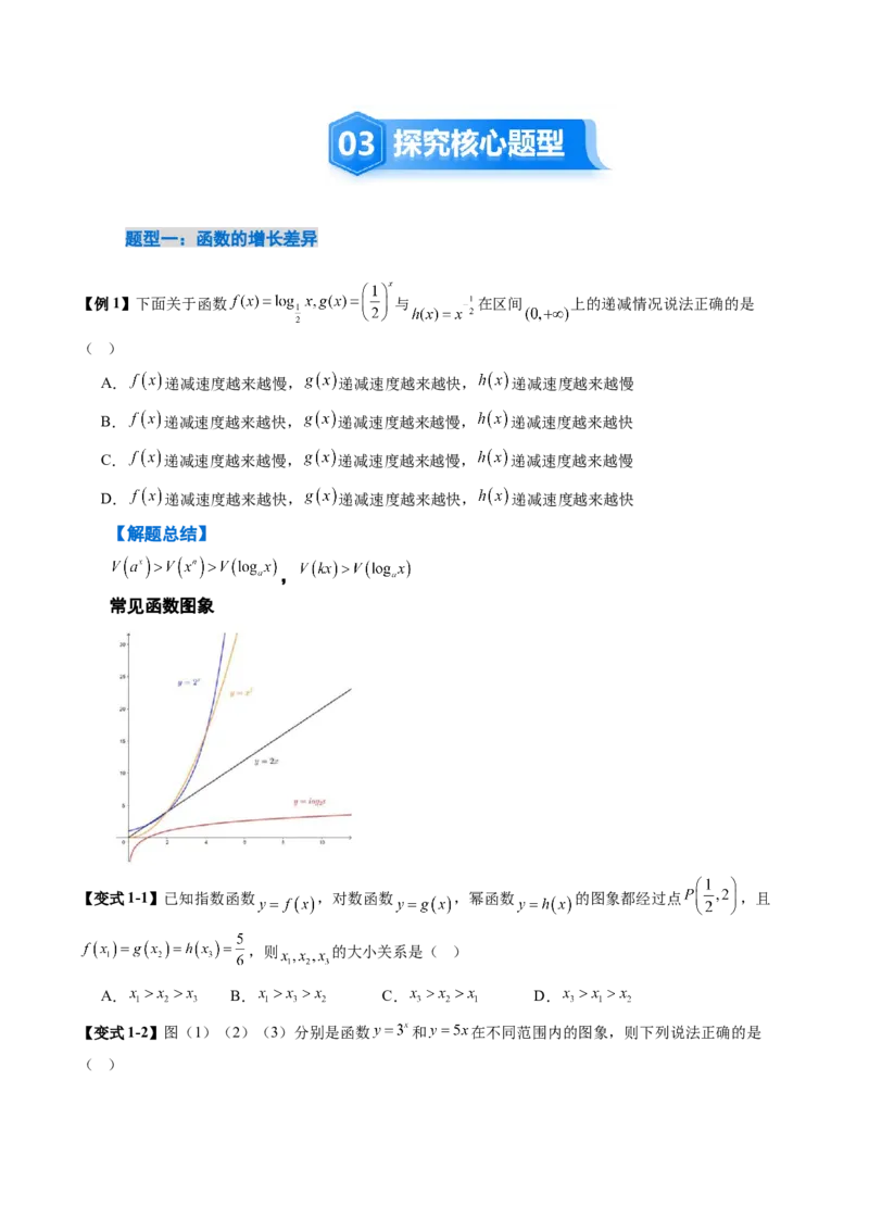 《2.10　函数模型的应用（2大考点+7大题型）（讲义+精练）（学生版）_高考一二三轮复习_数学_2026年_2026年新高考数学大一轮复习讲义之技巧精讲与题型全归纳（新高考专用）-G414_资料》第4页预览
