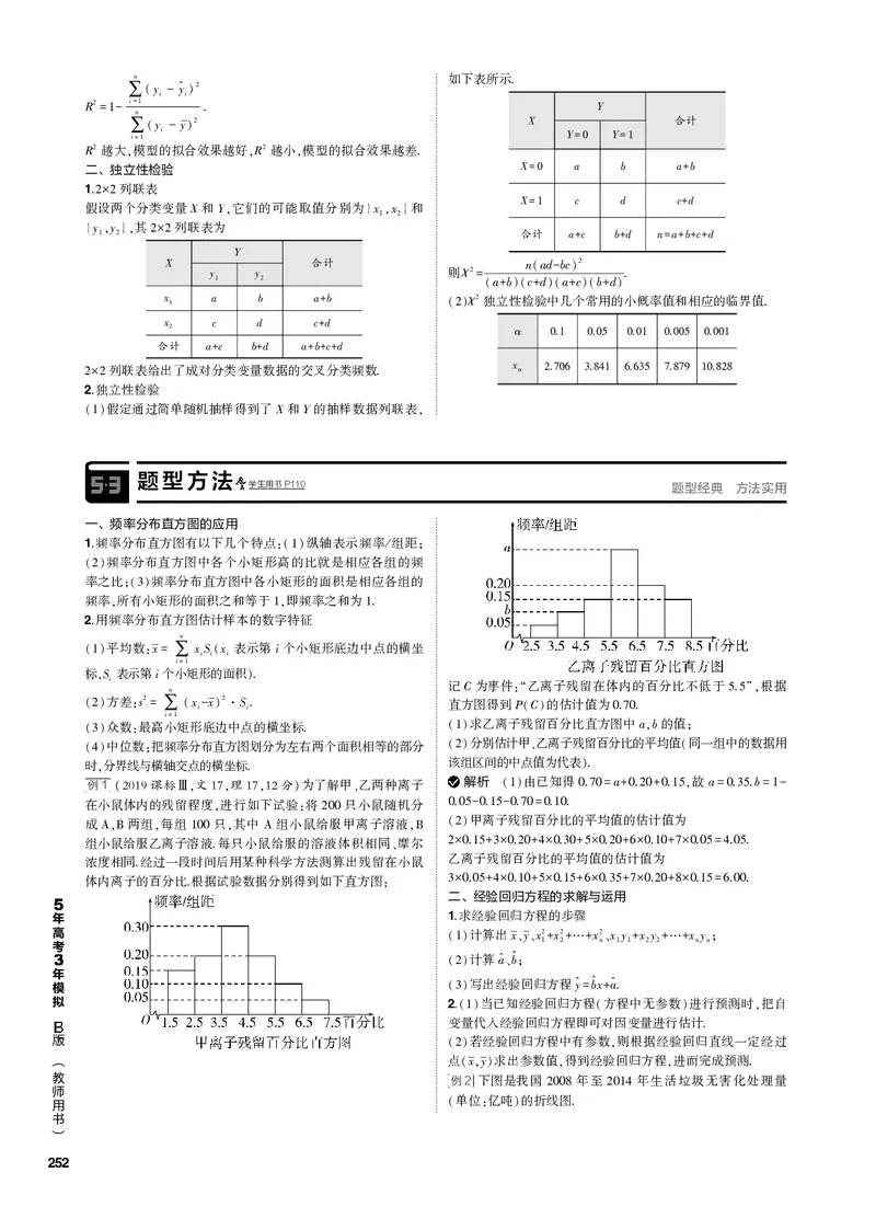 《1_12.4统计与成对数据的统计分析（PDF版）_2023版教学资源包_2023版新高考新教材版高考总复习数学5·3B版_12_第十二章概率与统计_4_124统计与成对数据的统计分析_1_专题电子书》第2页预览