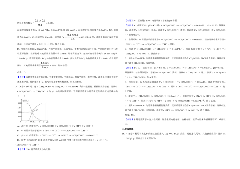 《2012年江苏省高考化学试卷解析版(1)_高考一二三轮复习_化学_2027年高考化学专项复习_2008年-2026年化学高考真题-G427_2008-2020年高考_地方卷_江苏高考化学2008-2020_A3word版_PDF版（赠送）》第7页预览