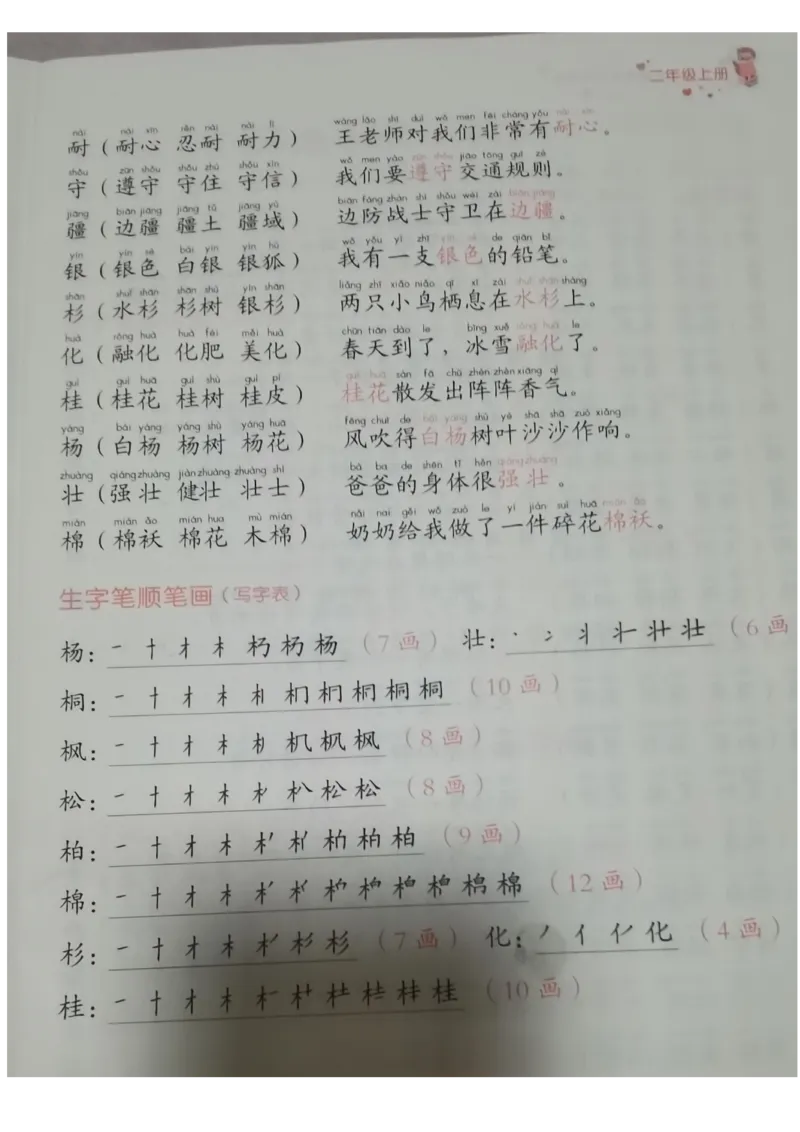 《二年级造句_2年级上册同步教辅_2上-语文_二上语文-仿写句子》第9页预览
