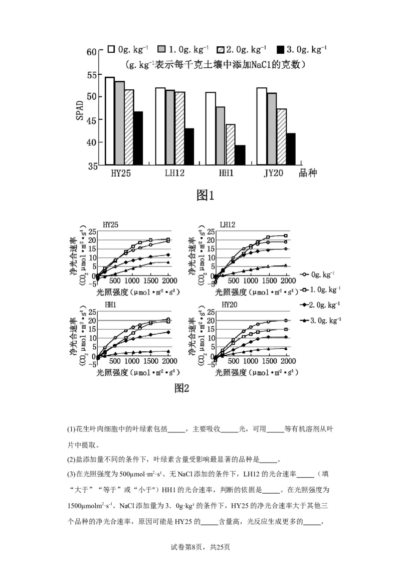 《2023年新高考辽宁卷高考真题生物试卷-1b3ad96263ef_2026版高中《二三轮复习+冲刺复习》_2021-2025生物高考题_2023生物高考题_学生》第8页预览