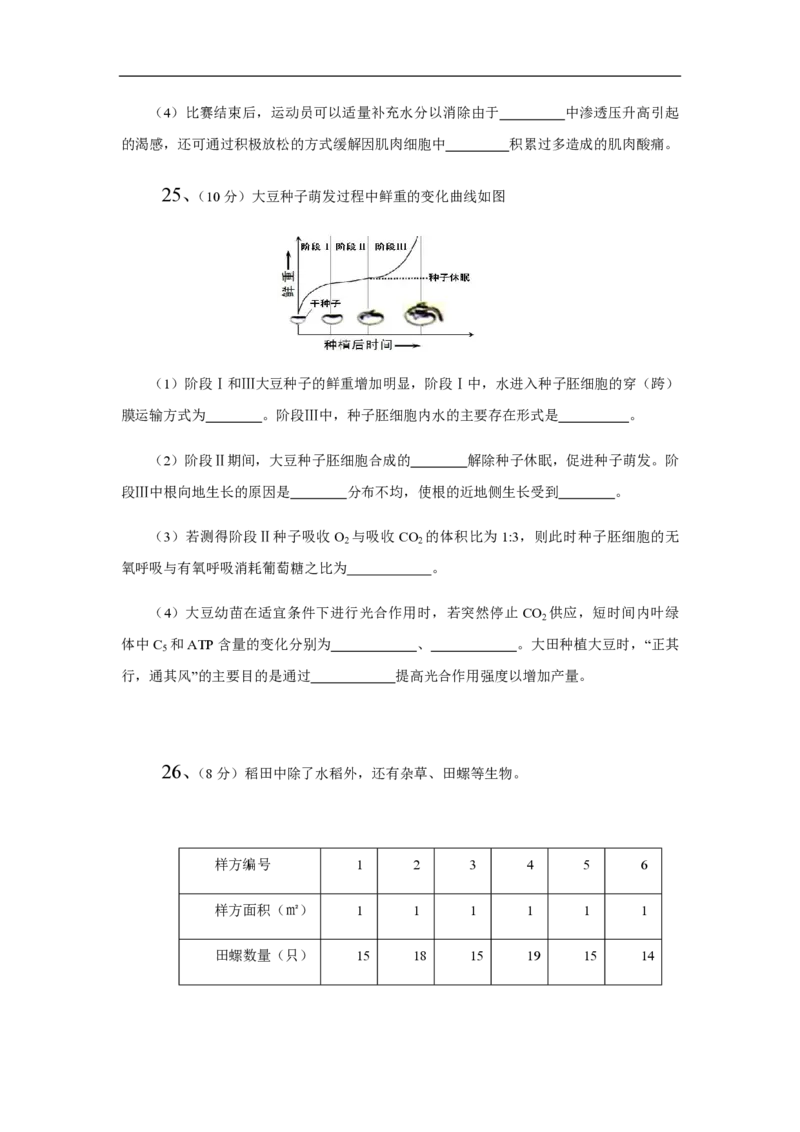 《2013年高考真题生物(山东卷)（原卷版）(1)_高考一二三轮复习_生物_2027年高考生物专项_2008年-2026年生物高考真题-G427_2008-2020年高考_地方卷_山东高考生物08-21_山东高考生物_A4版_pdf版》第4页预览