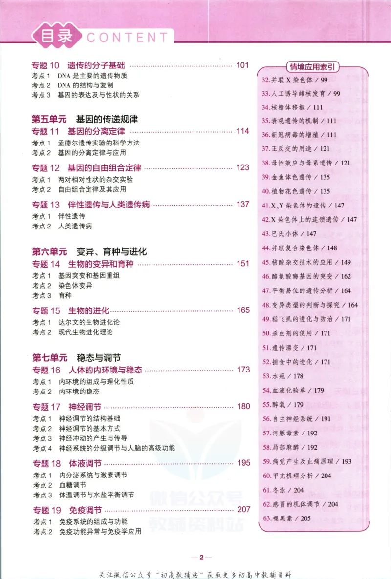 《53高考总复习B版生物新高考_2023B版学生用书》第8页预览