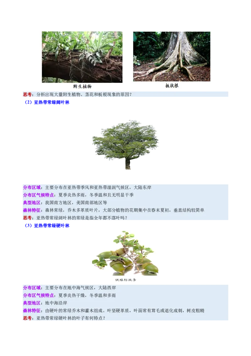 《第16讲植被与土壤（复习讲义）（全国通用）（学生版）_地理_2026年_2026年高考地理一轮复习讲义+练习+课件（新教材新高考）-G55_2026版_专题06自然环境的整体性与差异性》第7页预览
