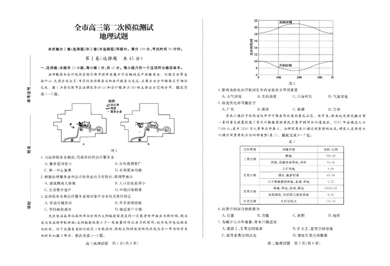《5_2023届山东省菏泽市高三二模_2025版教学资源包_（总复习系列）2025版《5年高考3年模拟》新高考版A版（⭐全科）_2025版.新高考版.选考总复习.地理.5·3A版_第二部分图书拓展资源》第1页预览