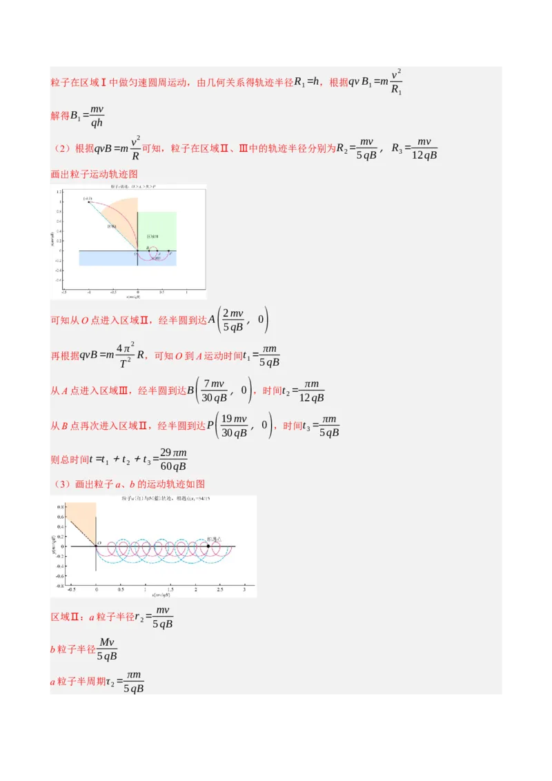 《第53讲洛伦兹力与现代科技（专项训练）（黑吉辽蒙专用）（答案版）_地理_2027年高考地理一轮_2027年高考物理一轮课件+讲义+练习（黑吉辽蒙专用）-G330_2027版》第5页预览
