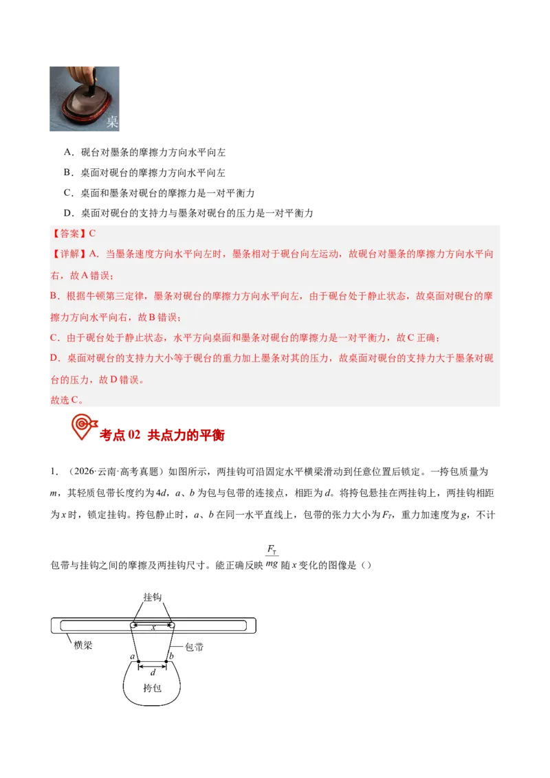 《专题02相互作用（3年汇编）（全国通用）（教师版）_地理_2027年高考地理专项复习_三年（2024-2026）高考物理真题分类汇编（全国通用）-C420》第5页预览