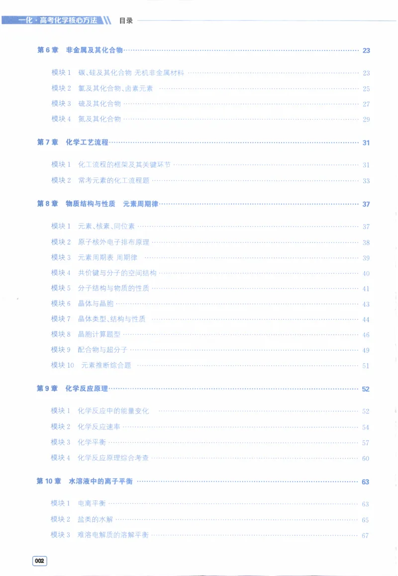 《2026高考核心必刷100讲习题册（习题册）(113页)高考化学一化2026版高考《一化》高考化学核心方法(1)_2026版高中《二三轮复习+冲刺复习》》第3页预览