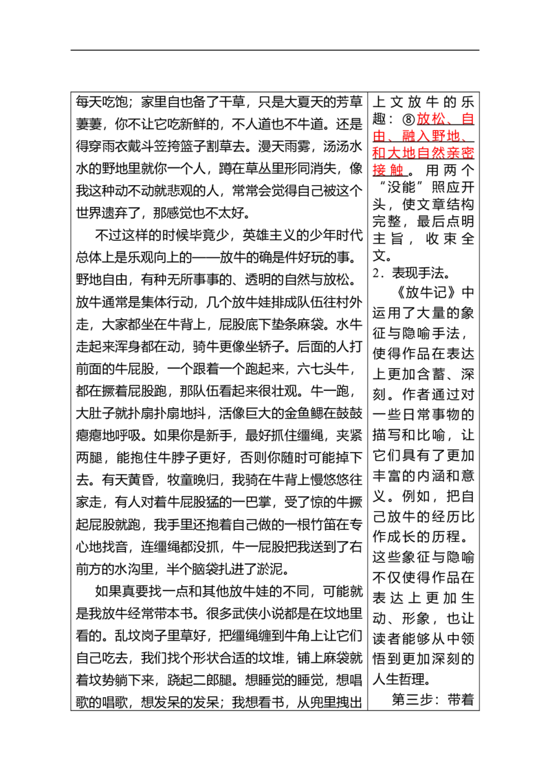 《高考语文现代文阅读专题复习：专题九　散文阅读·精讲1_专项复习_2026年-语文专项复习_102026届高考语文现代文阅读专题复习全攻略》第10页预览