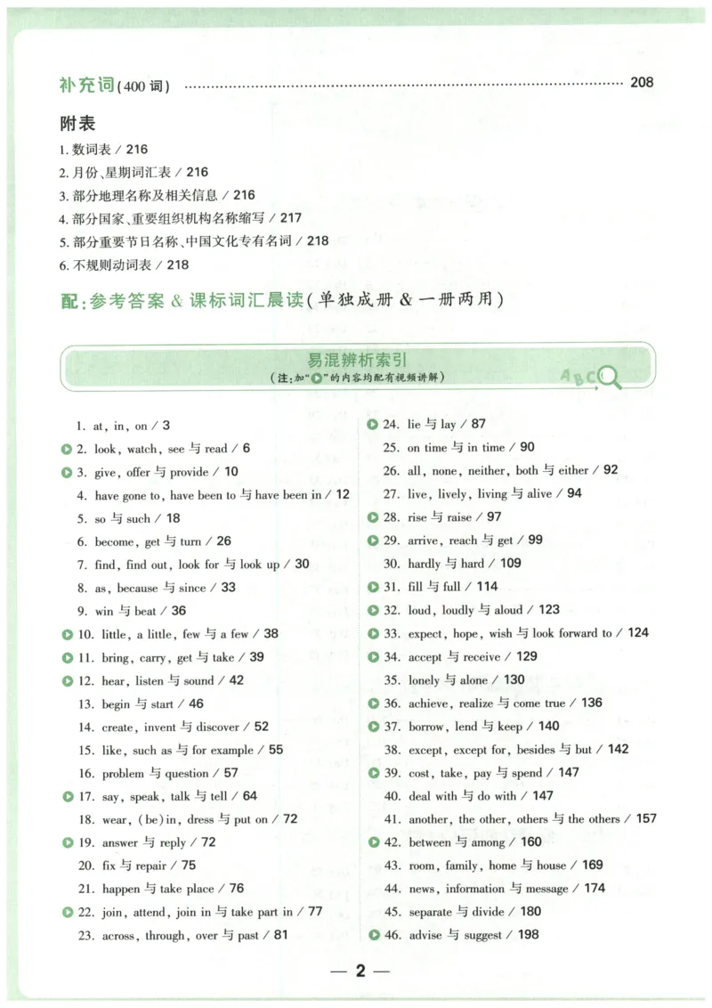 《2027《万唯中考•英语词汇新考法》第9版_2026秋初中教辅合集_2027初中万唯_2027《万唯词汇新考法》第9版（英语）》第8页预览