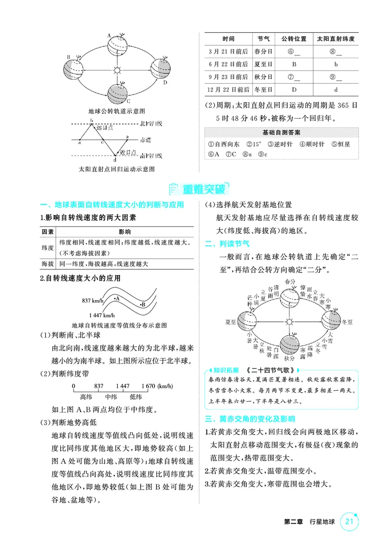 《1_精讲册第二章_2026版教学资源包_202653高考总复习A版_广东版_2026版.广东版.选考总复习.地理.5·3A版_第二章行星地球_2_精讲册PDF》第8页预览
