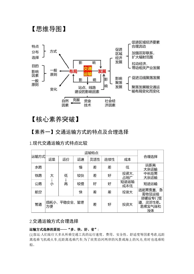 《34.高考地理一轮专题复习——交通运输布局与区域发展_地理_2026年_2026年高考地理一轮专题复习专项训练-G351_资料》第4页预览