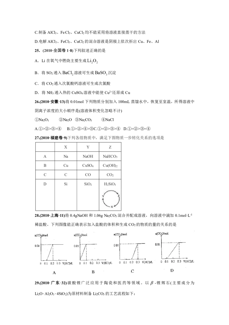 《2010-2019年高考化学真题分类训练专题07金属及其化合物（学生版不含答案）_初高中资料库_高中资料库（转存避免链接过期失效）_高中化学》第7页预览