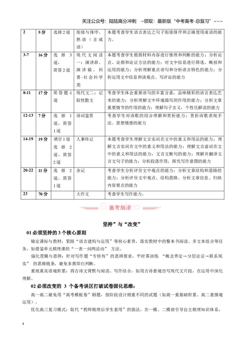《高考语文真题完全解读（上海卷）（学生版）_专项复习_2026年-语文专项复习_2025年高考语文真题完全解读-G338》第4页预览