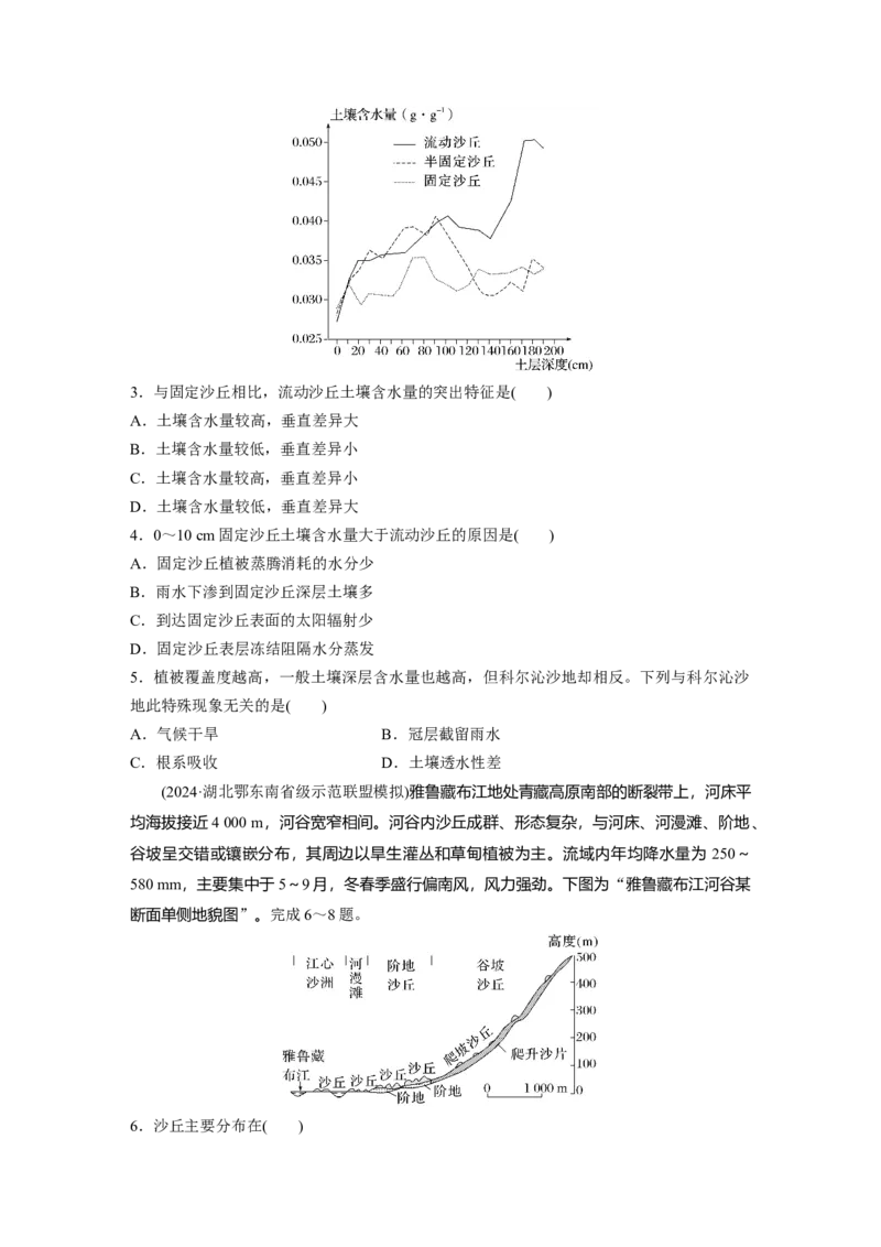 《高频考点15　风沙地貌（学生版）_地理_2026年-地理高考专项复习_2026年高考地理高频考点专项练习-G349_资料》第2页预览