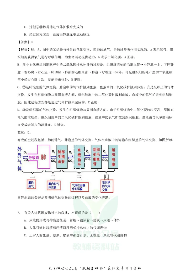 《2018四川省遂宁市中考生物真题及答案_初高中资料库_初中资料库（转存避免链接过期失效）_初中生物》第5页预览