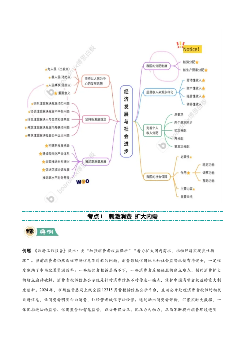 《大题02经济与社会（原卷版）_zheng治_三轮冲刺_大题精做冲刺2025年高考政治大题突破+限时集训（新高考通用）》第3页预览