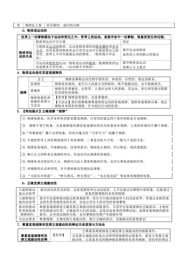 《提分攻略04《哲学与文化》核心考点突破(全国通用)(教师版)_zheng治_2026年-政治高考专项复习》第7页预览