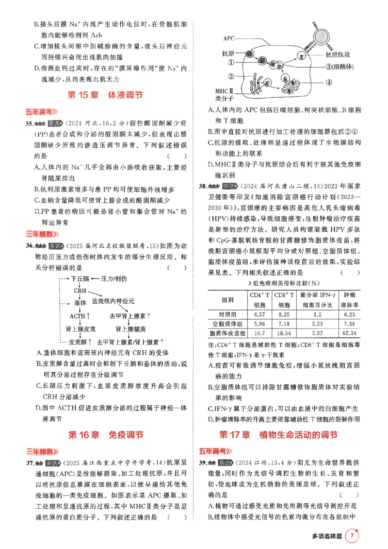 《2026新高考53A生物多选+不定项选择(赠送)_2026版教学资源包_202653高考总复习A版_新高考_生物_学生A版2026年.新高考版.生物.53》第9页预览