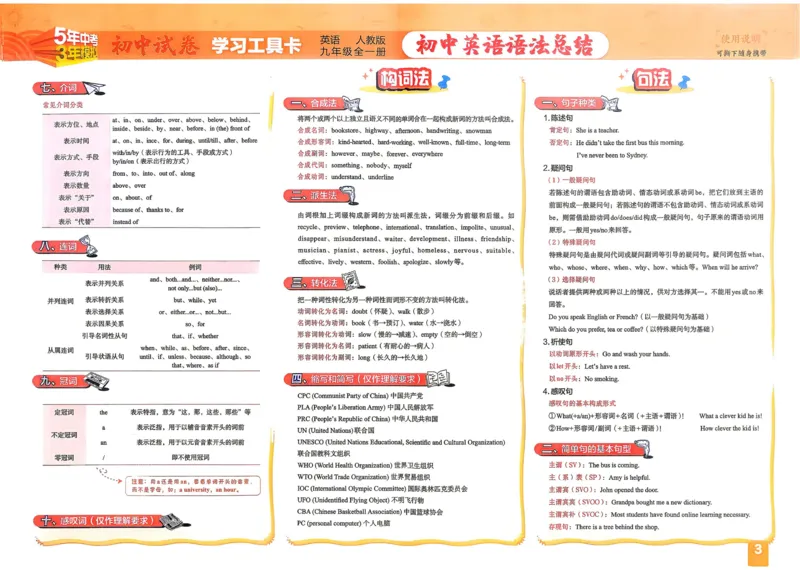 《2027《初中53同步试卷》英语9全_2026秋初中教辅合集_2026秋53系列_2027《曲一线•53初中试卷》9全英语（人教）》第4页预览