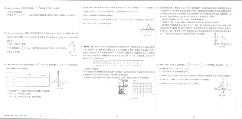 《2026《初中数学•实验班提优训练》测评卷9上(人教)_2026秋初中教辅合集_2027《实验班提优训练》_2027《春雨教育•实验班提优训练》9上数学（人教）》第7页预览