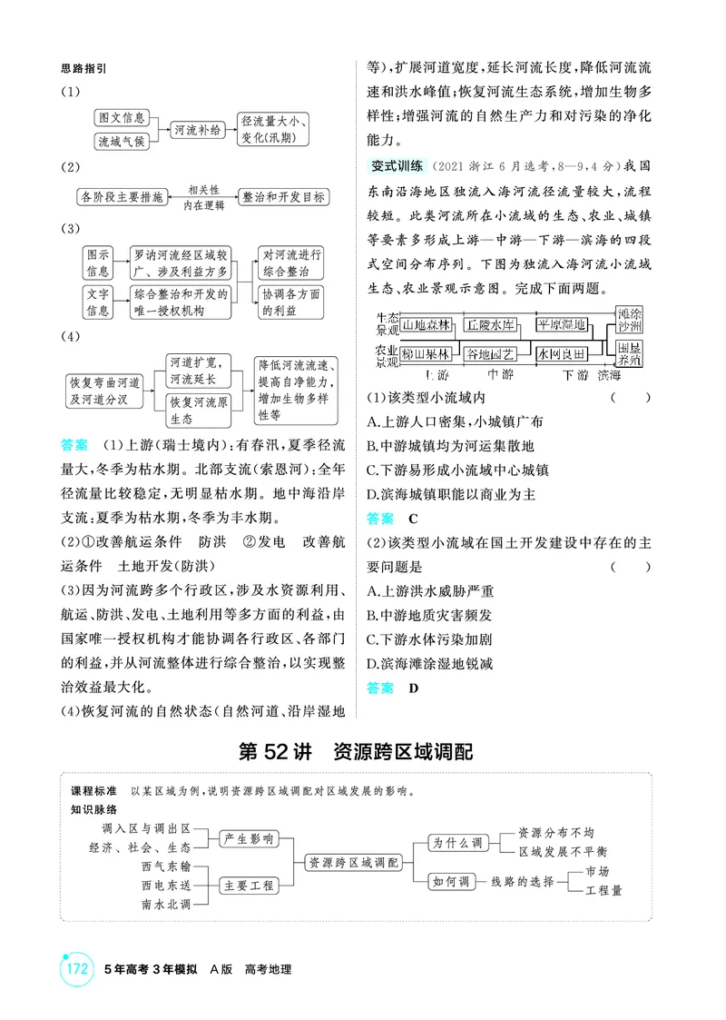 《1_精讲册第十四章_2026版教学资源包_202653高考总复习A版_广东版_2026版.广东版.选考总复习.地理.5·3A版_第十四章区域协调与区际合作_2_精讲册PDF》第7页预览