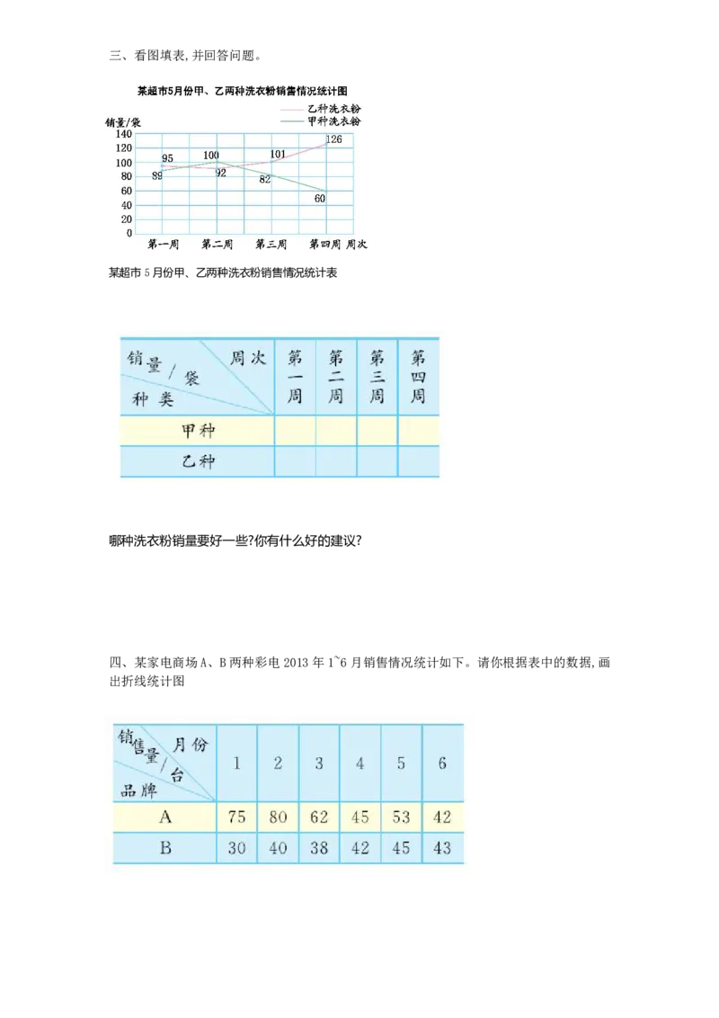 《五年级（下）数学第二单元检测卷.1苏教版_5年级下册同步教辅_5下数学_五下数学苏教版试卷》第3页预览