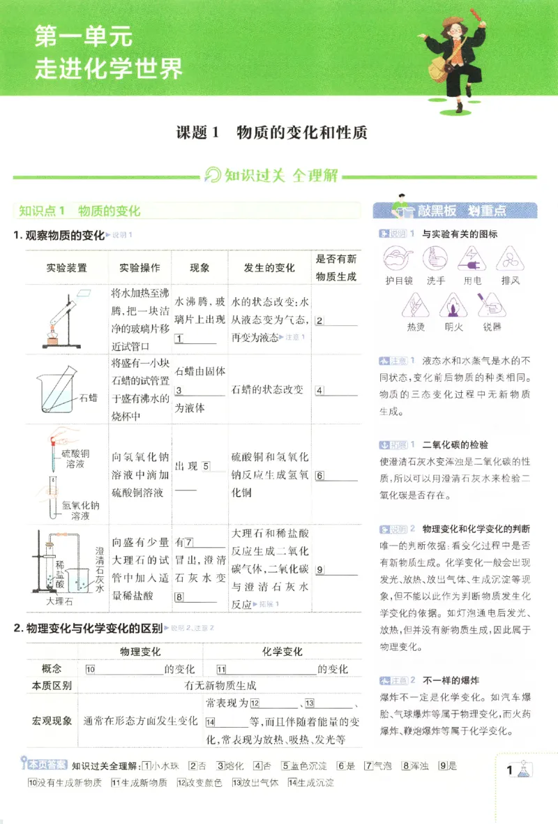 《2026秋《初中必刷题》9上化学（人教）狂K重点_2026秋初中教辅合集_2026秋必刷题_2026秋《初中必刷题》9上_2026秋《初中必刷题》9上化学（人教）》第5页预览
