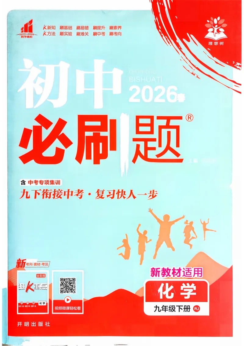 《2026化学9年级下册_2026版初中《必刷题》7-9年级上下册册（全科）（多版本合集）_初中必刷题下册_2026版初中《必刷题》9年级下册（全科）_2026版初中《必刷题》9年级下册（化学）（人教）》第1页预览