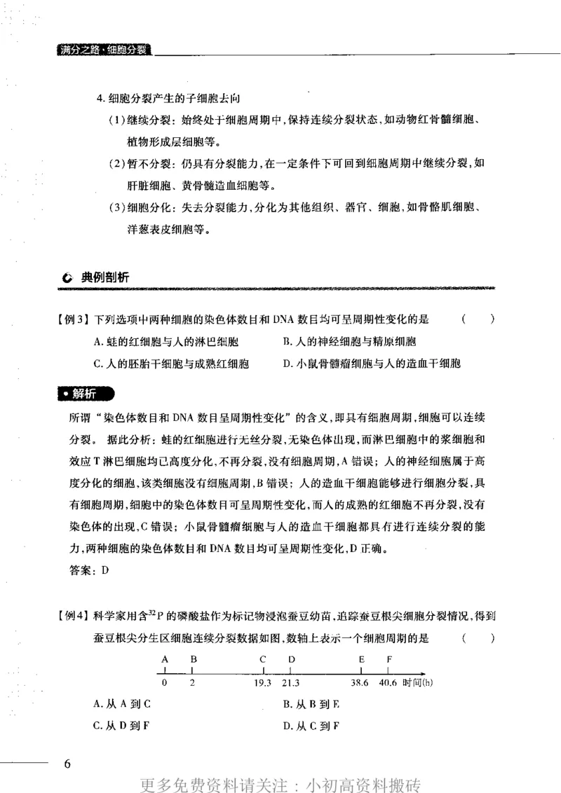 《16高中生物——猿题库——满分之路——细胞分裂_初高中资料库_高中资料库（转存避免链接过期失效）_高中生物》第10页预览