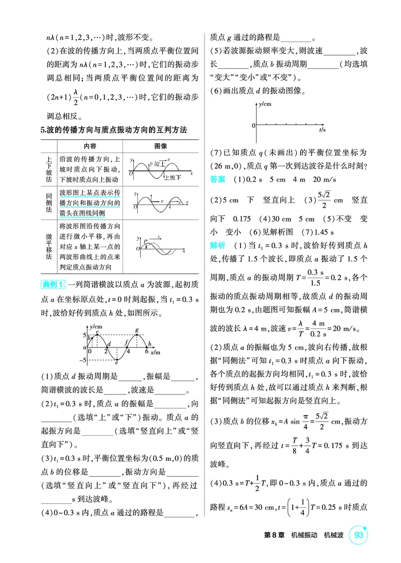 《1_精讲册PDF08-第8章机械振动　机械波_2026版教学资源包_202653高考总复习A版_新高考_物理_教师A版2026年.新高考版.物理.53_二、教师用书PDF_第8章机械振动机械波_2_精讲册PDF》第4页预览